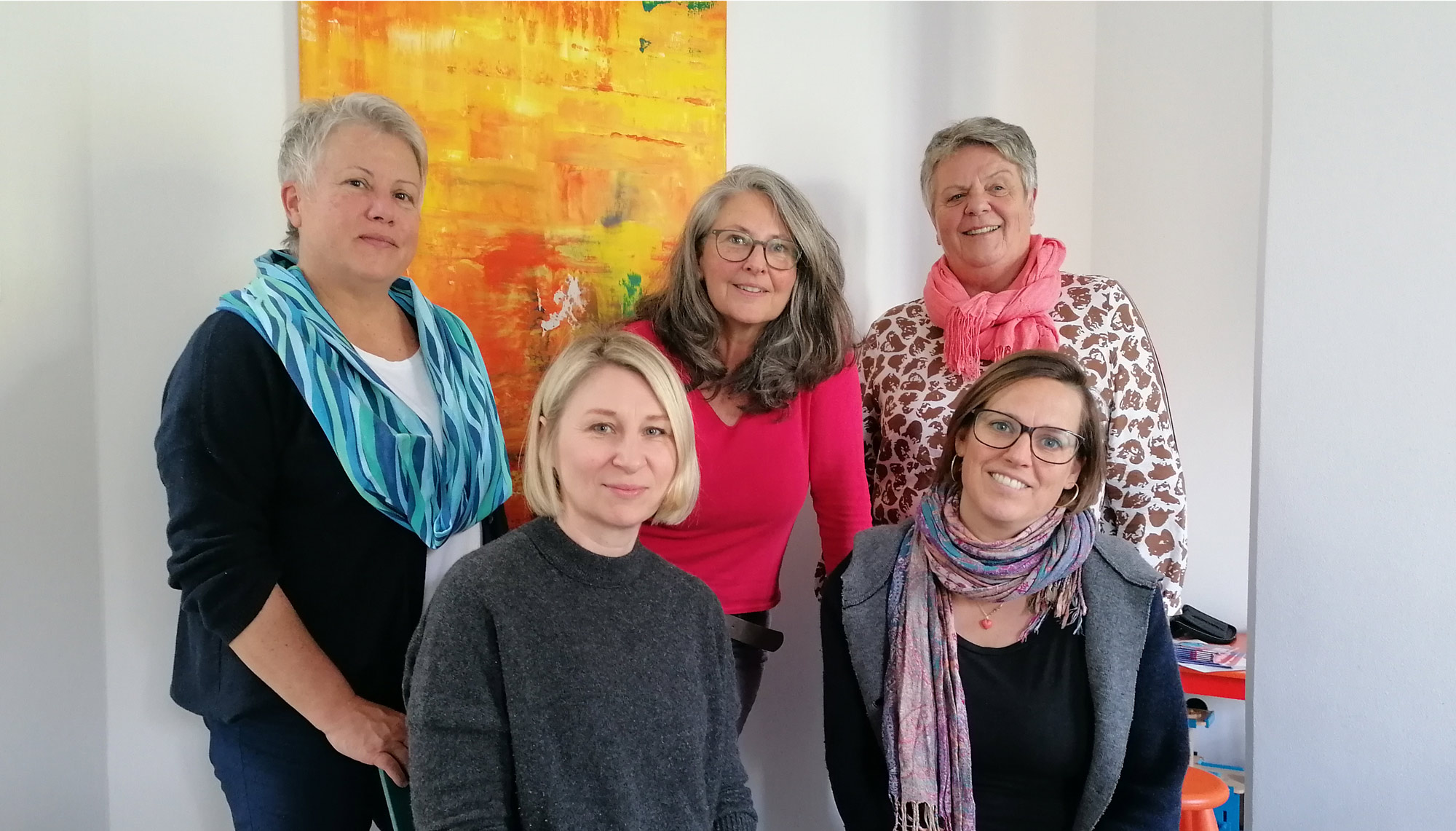 Die Vorständinnen des Vereins Frauen helfen Frauen im Landkreis Ebersberg